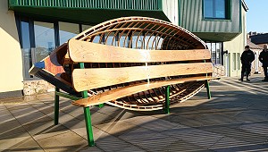 Fainc Cwch Salmon y GSB1 yn Caernarfon